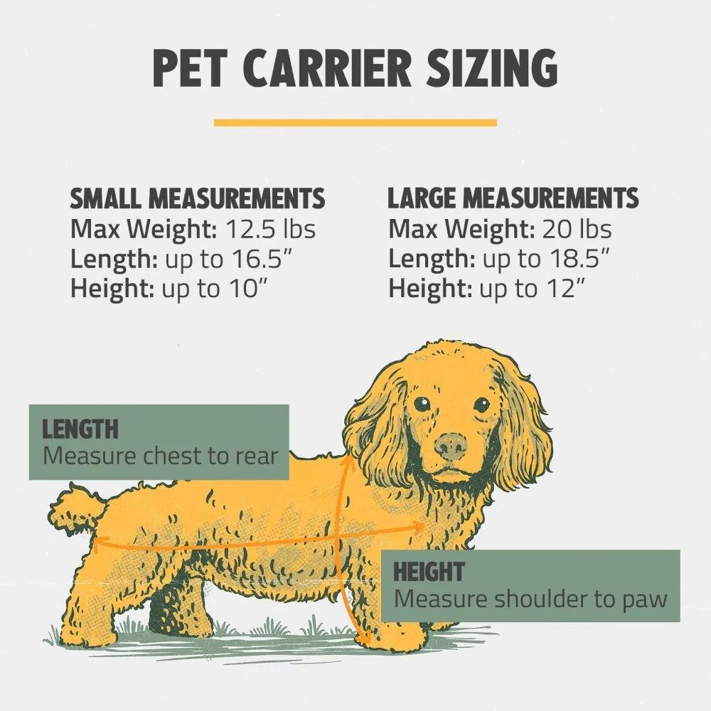 Pet Carriers, Airline-Compliant  includes Leash