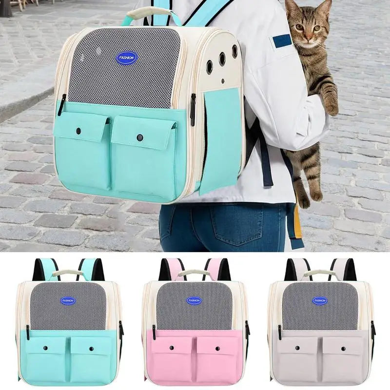 Carrier Backpack Animal Breathable Mesh Pet Travel