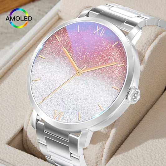 New NFC Smart Watches Women Clock Bluetooth Call GPS Movement Track Heart Rate Blood Pressure Sport smartwatch For Android ios