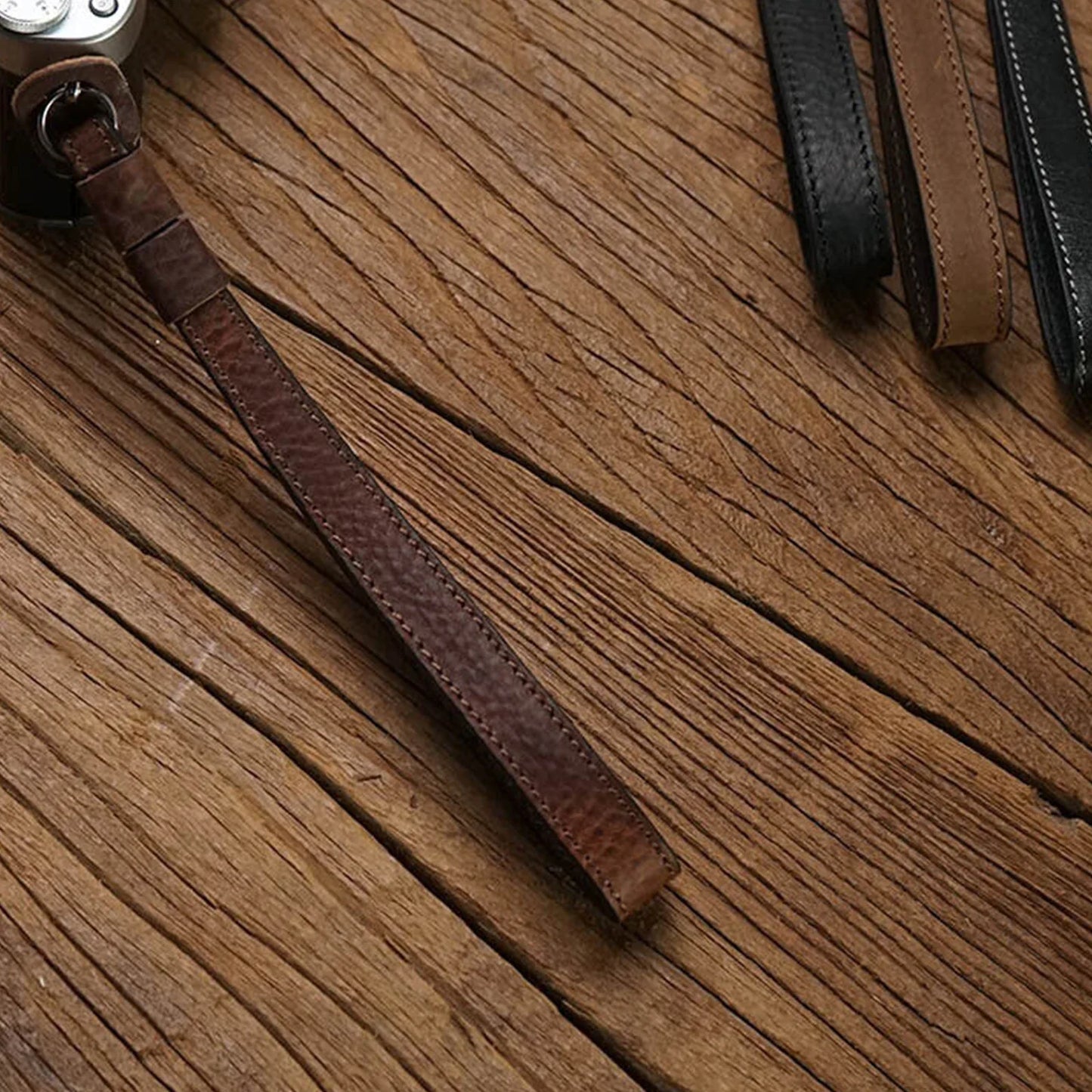 New Genuine Real Leather Camera Strap