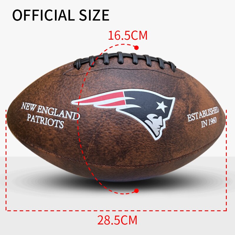 2023 American Football Rugby Ball Size Official Size Junior Football Training Practice Team Sports Rugby Football