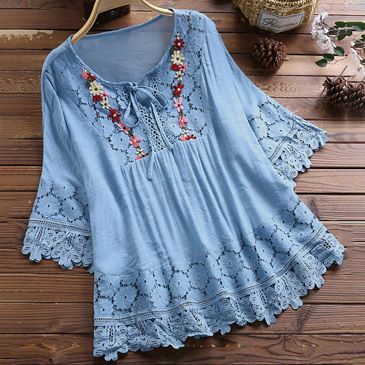 Ethnic Style Women's Tops And Blouses