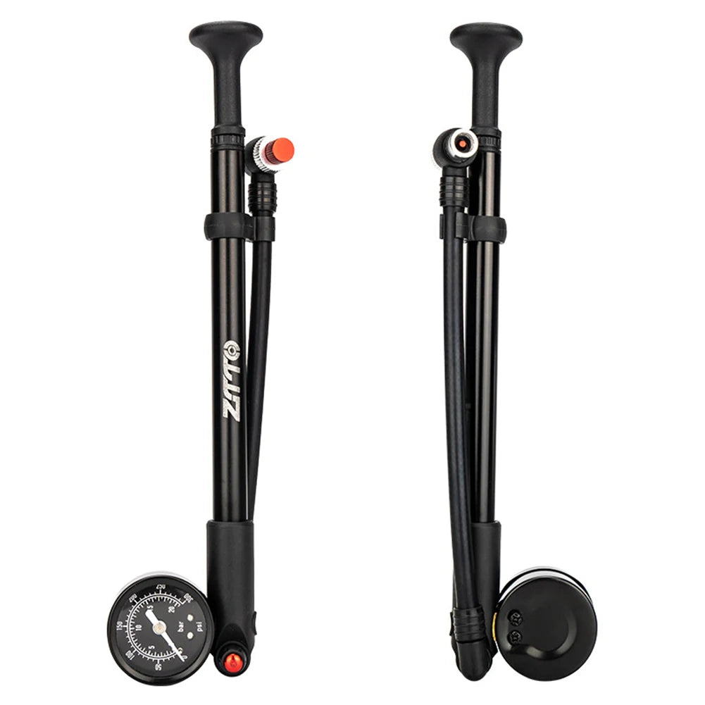 300PSI Bicycle Air Pump with Gauge