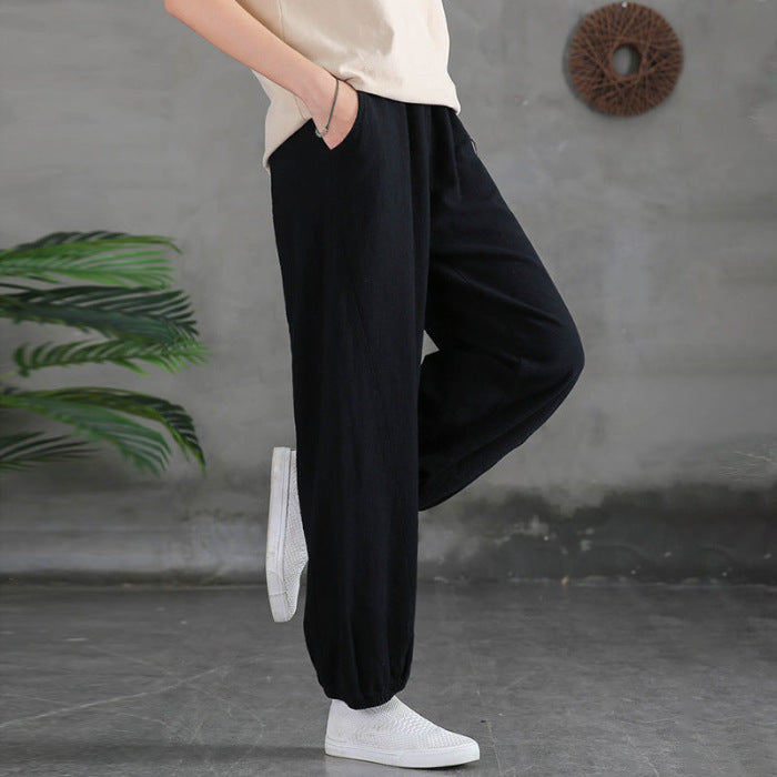 Women's New Art Retro Loose Relaxed Pants