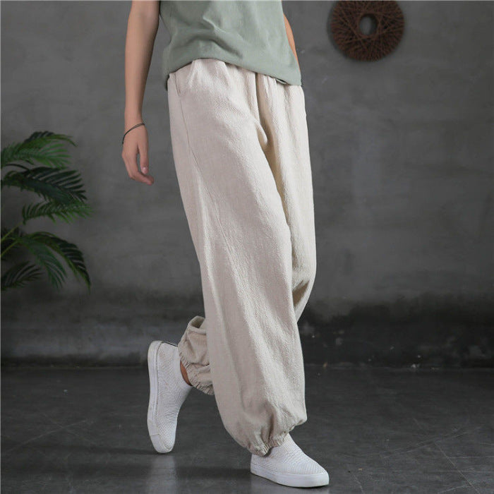 Women's New Art Retro Loose Relaxed Pants