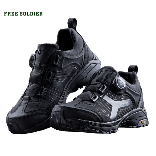 Free Soldier Black Panther Low Army Fan Tactical Boots Non-slip Waterproof - DJVWellnessandPets