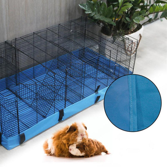 Pet Cage Bottom Cover Waterproof Bottom Cage Mat For Dogs Bunny Guinea Pig Small Pet Kennel Cage Bed Mat Lining Cover Supplies