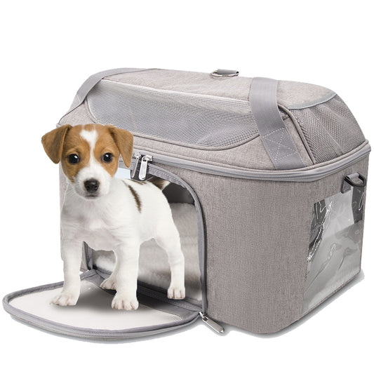 Backpack Breathable Pet Carrier Bag Airline Approved Transport For Small Pets - DJVWellnessandPets