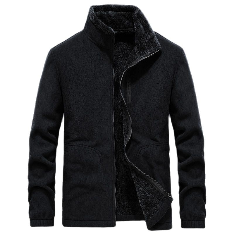 Winter Fleece Jacket Parka Casual Tactical Thick Warm Bomber M-6XL