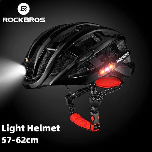 ROCKBROS Light Cycling Helmet Bike Ultralight Helmet Electric Bicycle Helmet Mountain Road Bicycle MTB Helmet Bike Helmet Light