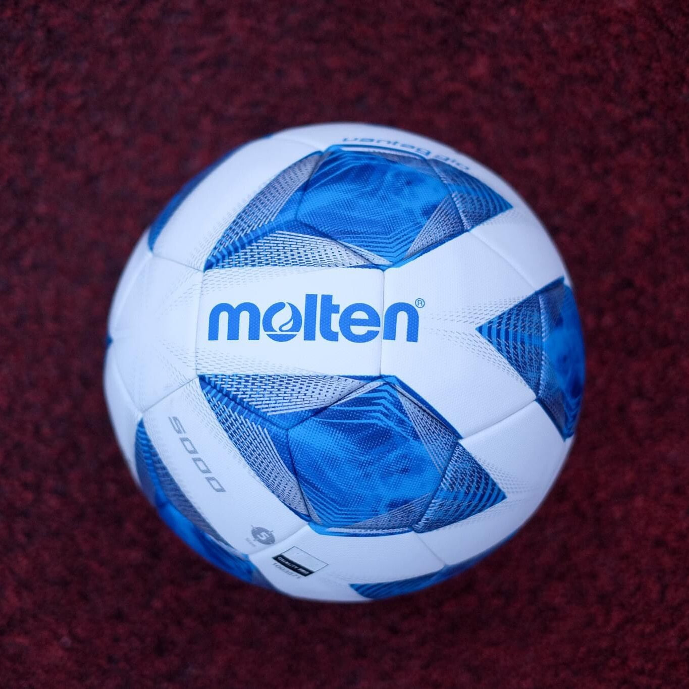 Molten Football Superior Function and Design Ultimate Ball Visibility, for Adults & Kids, Indoor Outdoor SIZE 5 Quality Football