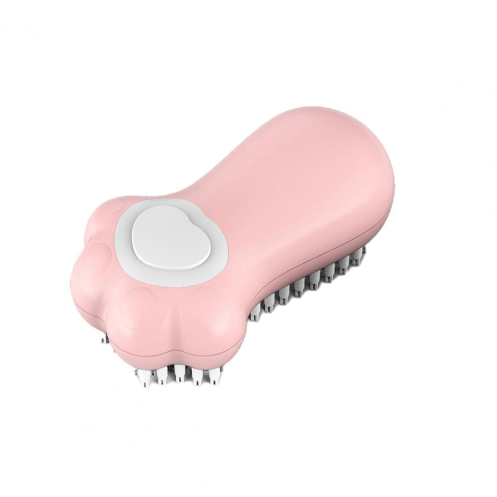 Gentle Massage Pet Bath Brush with Leakproof Shampoo Dispenser for Dogs Cats Short/long Hair Grooming Comb