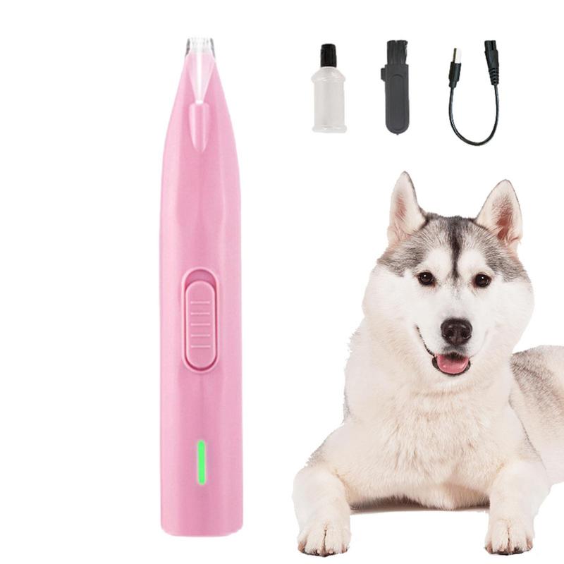 Dog Paw Hair Trimmer Dog Cat Paws Hair Rechargeable Clipper Quiet Hair Clipping Tools For Pet Grooming Supplies For Paws Ears